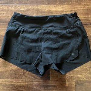 Athleta running shorts -Black